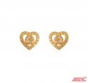 Click here to View - 22k Gold CZ Earrings 