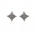 18K Gold Diamond Ladies Earrings - Click here to buy online - 1,649 only..