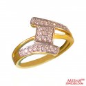 Click here to View - 22Kt Gold and CZ Fancy Ring 