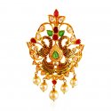 Click here to View - 22KT Gold SouthIndian Style Pendant 