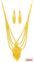 22k Yellow Gold  Necklace Set - Click here to buy online - 4,791 only..