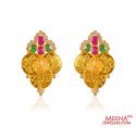 22K Laxmi Jee Earring - Click here to buy online - 766 only..