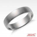 Click here to View - 18 Kt White Gold Wedding Band 