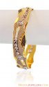 Click here to View - Designer Dancing Balls Gold Bangle 