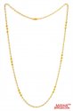 Click here to View - 22kt Gold Fancy Beads chain 