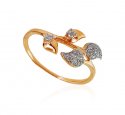 Click here to View - 18kt Rose Gold Diamond ladies Ring 