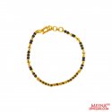 22k black Beads kids bracelet (1pc) - Click here to buy online - 340 only..