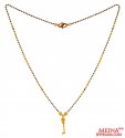 22k Gold Indian Fancy Mangalsutra - Click here to buy online - 530 only..