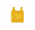 22K OM Gold Pendant (square) - Click here to buy online - 512 only..