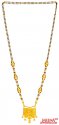 22K Gold Long Mangalsutra  - Click here to buy online - 2,398 only..