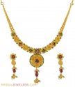 Click here to View - 22K Designer Necklace Set 