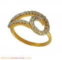 18K Designer Diamond Ring - Click here to buy online - 1,958 only..
