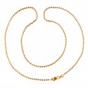 22kt Gold Two Tone Balls Chain - Click here to buy online - 779 only..