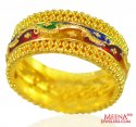 22kt Gold Fancy Ladies Ring - Click here to buy online - 967 only..