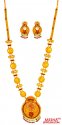 Click here to View - 22 Kt Necklace Set (Temple Jewelry) 
