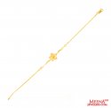 22Kt Gold Fancy Bracelet - Click here to buy online - 474 only..