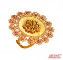 Click here to View - 22Kt Rose Gold Antique Ring 