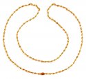 22Karat Gold  White Tulsi Mala - Click here to buy online - 590 only..