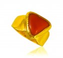 22Kt Gold Gem Stone Ring - Click here to buy online - 1,282 only..