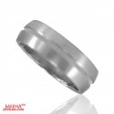 18 Karat White Gold Band - Click here to buy online - 1,249 only..
