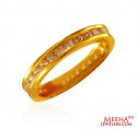 Click here to View - 22Kt Gold Signity Stones Band 
