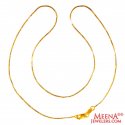 Click here to View - 22KT Gold Two Tone Snake Chain 