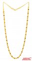 22K Gold Meenakari Layer Chain - Click here to buy online - 2,622 only..