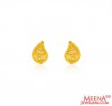 22k Gold Earrings  - Click here to buy online - 529 only..