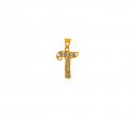 Gold Pendant with Initial (T) - Click here to buy online - 177 only..