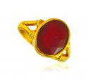 22K Gold Ring With Ruby - Click here to buy online - 957 only..
