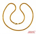 22K Gold Snake Chain - Click here to buy online - 1,380 only..