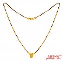22K  Gold Mangalsutra Chain - Click here to buy online - 688 only..