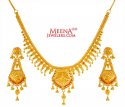 Click here to View - 22KT Gold Set with Earrings 