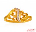 22K Fancy Om Ring - Click here to buy online - 350 only..