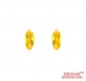 22 kt Gold Hoop Earrings - Click here to buy online - 260 only..