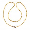 22 Karat Gold Rice Chain (20 Inch) - Click here to buy online - 1,224 only..
