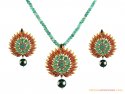Nizam Victorian Pendant Set - Click here to buy online - 2,424 only..