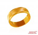 22K Gold Band - Click here to buy online - 1,004 only..