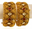 Click here to View - 22kt Gold Designer Kada (2Pc) 