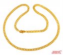 Click here to View - 22 kt Yellow Gold Chain (20 Inch) 