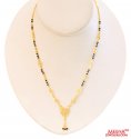 22Kt Gold Fancy Mangalsutra - Click here to buy online - 1,129 only..