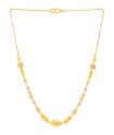 22KT Gold Designer Necklace Chain - Click here to buy online - 1,940 only..