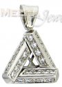 Click here to View - 18 Kt White Gold Pendant 
