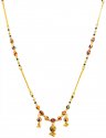 22k Gold Hangings Mangalsutra  - Click here to buy online - 1,318 only..