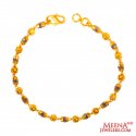 22K Fancy Beads Bracelet - Click here to buy online - 595 only..