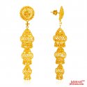 Exclusive 22K Gold Jhumkas - Click here to buy online - 2,120 only..