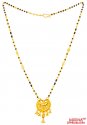 22k  Gold Traditional Mangalsutra - Click here to buy online - 1,027 only..