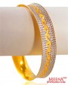 Click here to View - 22k Gold Two Tone Kada(1 pc) 