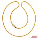 22k Gold Wheat  Chain - Click here to buy online - 1,059 only..