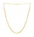Click here to View - 22kt Gold Fancy Chain for Girls 